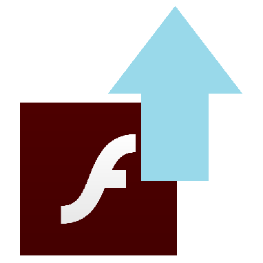 Pull Up Flash Logo